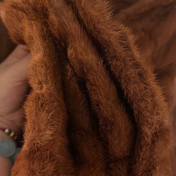 Bright shinning mink vintage corp coat - Picture 5 of 5